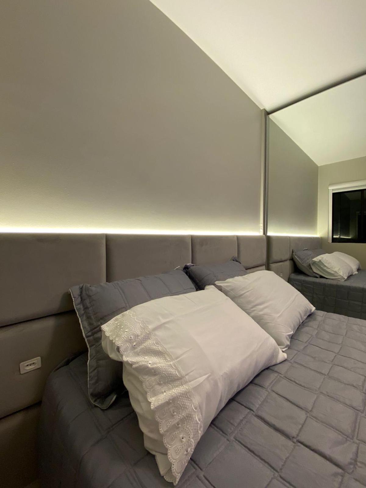 Apartamento Excelente Ap Pe Na Areia Vista Mar Balneário Camboriú Habitación foto