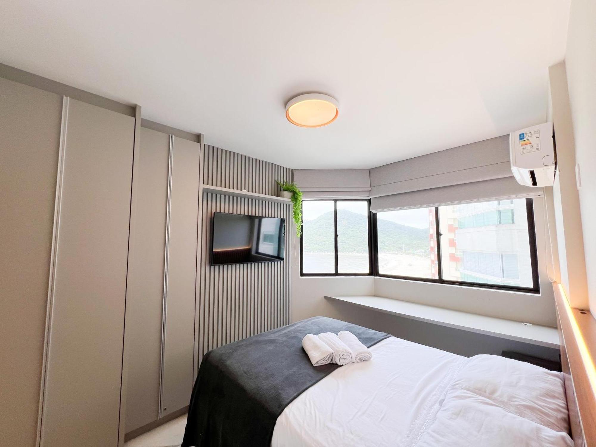 Apartamento Excelente Ap Pe Na Areia Vista Mar Balneário Camboriú Exterior foto
