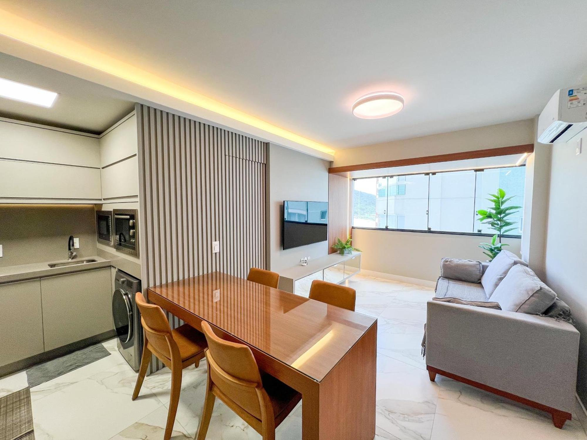Apartamento Excelente Ap Pe Na Areia Vista Mar Balneário Camboriú Exterior foto